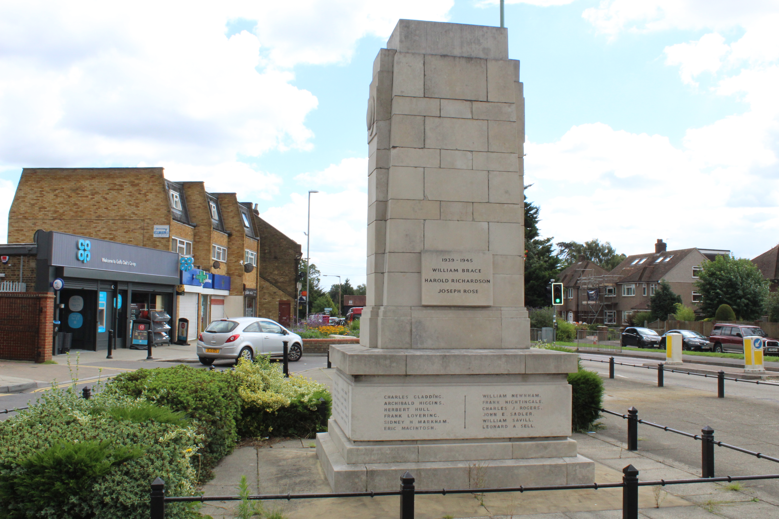 Goffs Oak War Memorials Online